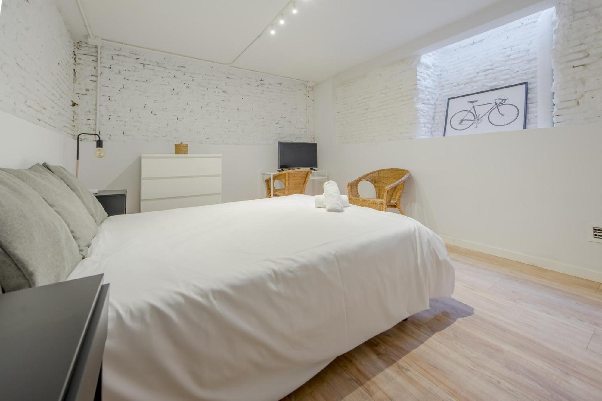 Modern Apt Para 7Pax En Chamberi-Ponzano Мадрид Экстерьер фото
