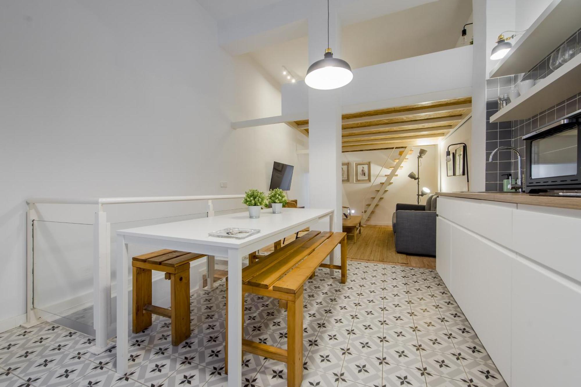 Modern Apt Para 7Pax En Chamberi-Ponzano Мадрид Экстерьер фото